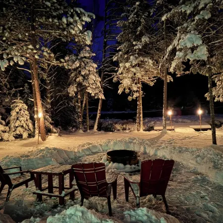 Tranquil Cabin Retreat with Sauna – Steps from the Holy Waters