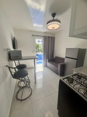 Condo with pool view in the center of Sosua