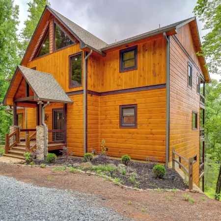 Riverfront Blue Ridge Escape w/ Scenic Views!