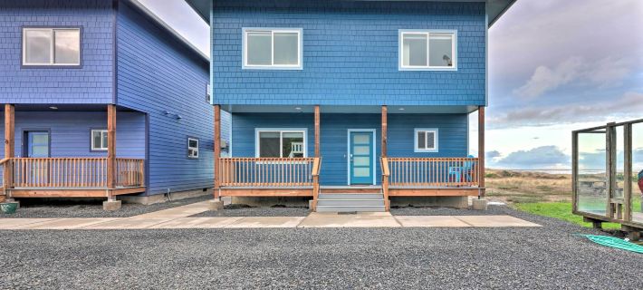 Remodeled Sanderling Sea Cottages, Unit 4 Hotele w: Waldport
