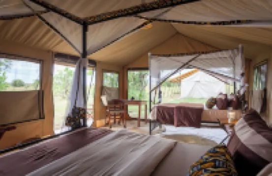 Gnu Mara River Camp Hotéis em 