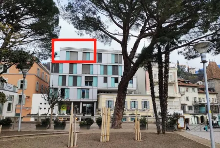 Merano center penthouse with terrace, garage, bike room and infrared sauna. Отели в г. Мерано