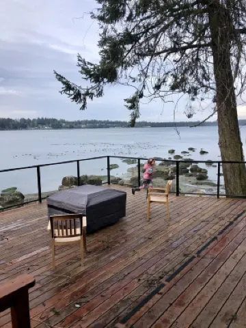 Oceanfront Nanoose Bay stunning views condo sleeps 6