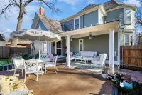 The Denton Street Holiday House, an 1893 Victorian in the Historic District