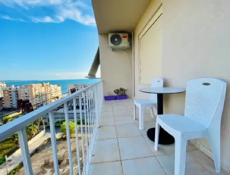 Charming 1-bedroom apartment with AC and WiFi in lovely Durrës Hotels in 