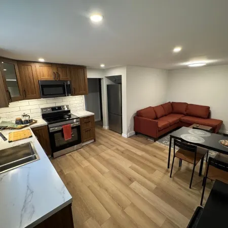 Come On Inn-recently renovated basement suite.