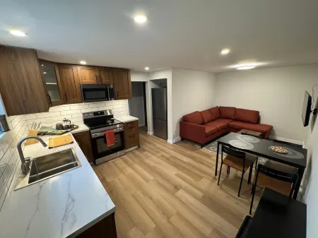 Come On Inn-recently renovated basement suite.