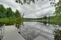 The Swedish Fish Getaway on Lake Saint Clair! - balcony