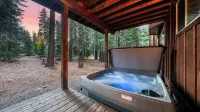 Cozy Tahoe Retreat w/ Hot Tub, Movie Room & Forest Views 10th Ave 2 by Avantstay