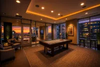 Midtown Atlanta 1BR Skyline Balcony Corner Condo by Piedmont Park | Luxe Pad - Condos