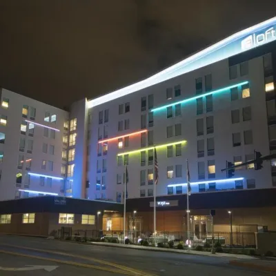Aloft Newport on the Levee Hotels near Smale Riverfront Park