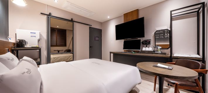 Osan Studio 9 Self Check-in Motel Hôtels à&nbsp;: Osan