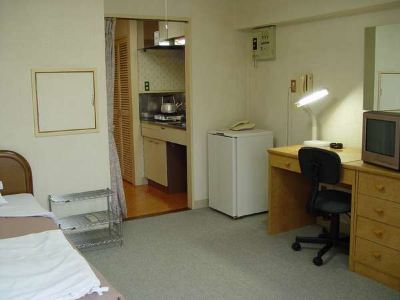 バス付きシングル ホテル自彊館の写真