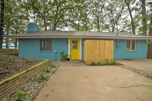 Kentucky Lake Cabin w/ Private Dock + Fire Pit
