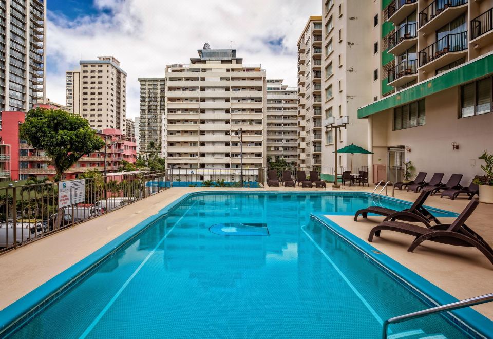 와이키키 리조트 호텔의 다이닝 공간