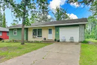 Waterfront Home w/ Dock & Fire Pit in Pine River Hotels in Pine River