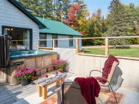"Spacious Maine Retreat near Sunday River with Hot Tub, Fire Pit & Pet-Friendly!