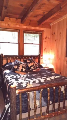 Lake George Otter Cabin #20 at the Adirondack Lodge
