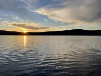 Lake Jocassee Home - Incredible Dock and Mountain and Sunset Views - Devils Fork