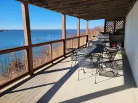 The Barge Inn has amazing views of beautiful Kentucky Lake.