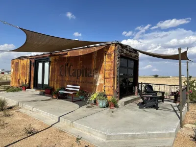 Stylishly Renovated Train Car Near Palo Duro Canyon and Wtamu. Sunsets for Miles