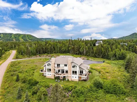 Lake Views Throughout, Ski Retreat on Lutsen Mountain Next to XC Trails and Wine