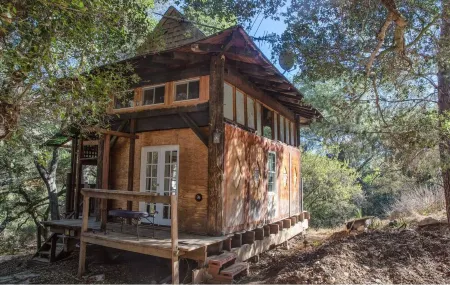 Topanga Japanese Tea House + Private Creek + Mountain Trails.