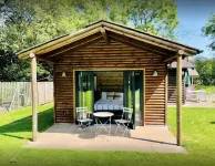 Buckstone Log Cabin with Private Grounds Nestled Into The Natural Woodland Hotels in Forest of Dean