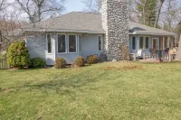 Spacious Custom Caseville home Steps 2 Beach/Woods