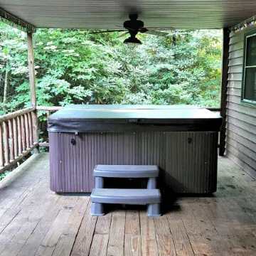 PEACEFUL SECLUDED CABIN IN THE "MOUNTAINS" OF DOE VALLEY! Отели в г. Джонсон