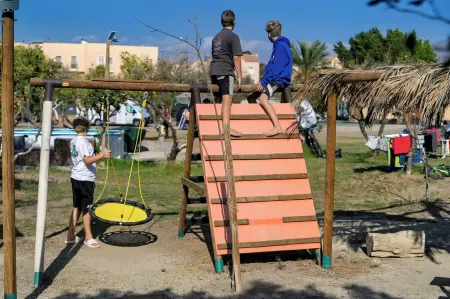Yurt in the children's paradise Camp y niño in Almeria (Andalusia) - vacation in the countryside