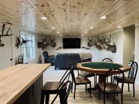 Feel at home in this comfortable getaway steps away from beautiful Memorial Park