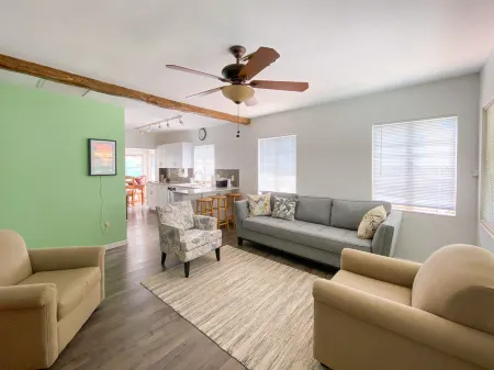 Peaceful Parrot and Parakeet