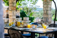 可供最多7人的假日住宅，鄉村景緻，臨海