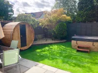 Bournemouth Holiday Let พร้อม Hot Tub & Sauna - อ่างจากุชชี่
