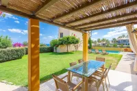 Villa Liakada Large Private Pool Walk to Beach Sea Views A C Wifi Car Not Required - 2081