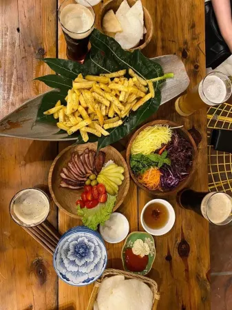 Ba Be Green Homestay Отели в г. Nam Mau