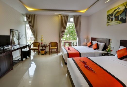 한 후옌 홈스테이 객실 전경