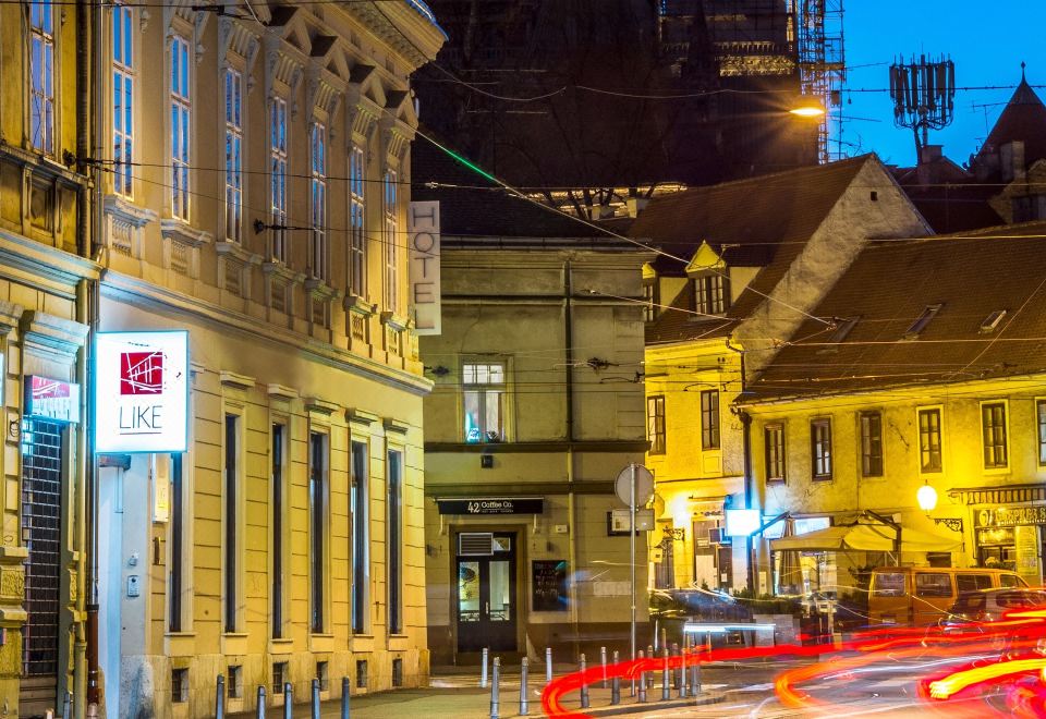 자그레브의 아름다운 거리 모습