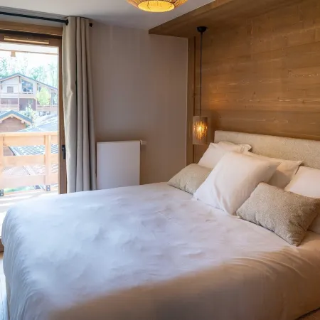 Charming Apt With View 2bd/6p -residence in Mega\"ve