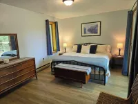 Snowmobile-Friendly Cabin Half Mile from Tri-County Corridor w/ Trailer Parking