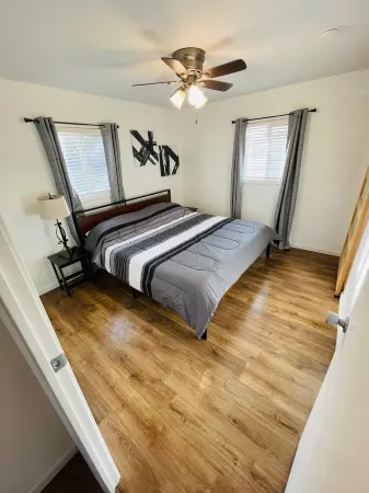 3 bedroom 1.5 bath house. Walkable to BSU and many restaurants, ping pong table