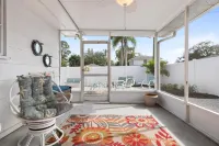 Cozy two-bedroom cottage by Nokomis Beach. Sleep 8.