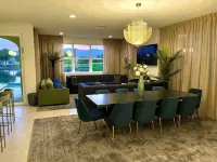 "Luxury Lakefront Paradise: Heated Pool Haven with Unrivaled Views"