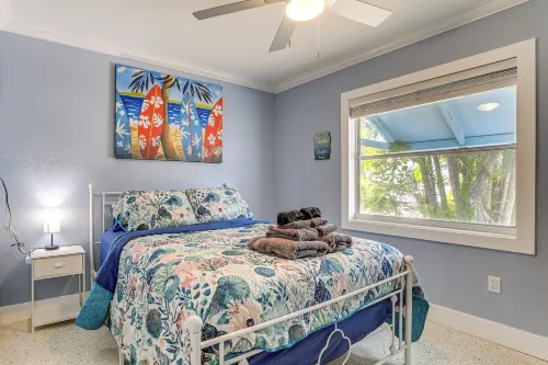 Walk to Beaches and Gulf Indian Rocks Beach Duplex! - parking