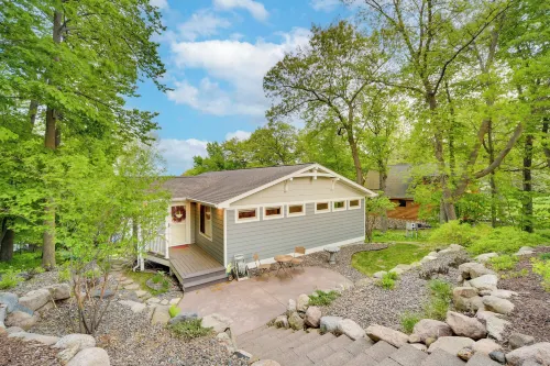 Wisconsin Vacation Rental w/ Fire Pit on Long Lake - 3-Star