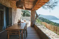 Luxury Villa Saleccia Beach Access Through the Maquis