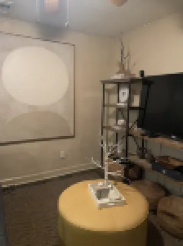 Cozy retreat half a mile away from the Beach set amidst peaceful tropical garden