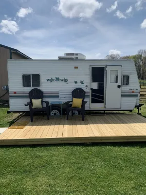 Ohiopyle & Frank Lloyd lovers tourist dream. Ohiopyle visitors love our camper.