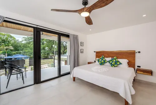 Gated + Lux +New Modern 4-BD Home in Playa Potrero – AC, WiFi & Steps to  Beach!